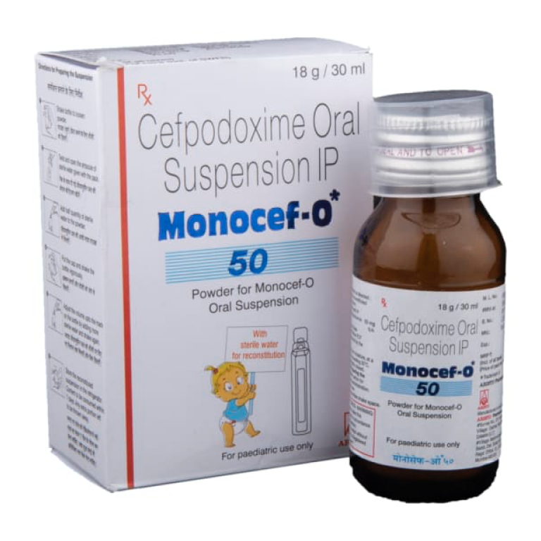 MONOCEF-O 50 DRY SYRUP