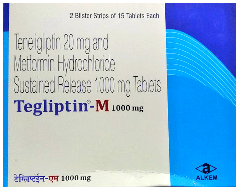 Positrarx Your Local Online Pharmacy Tegliptin M 1000 Tablet