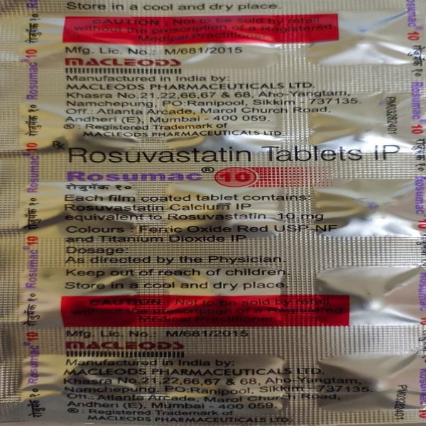 ROSUMAC 10 MG TABLET ( 15 TABLET)
