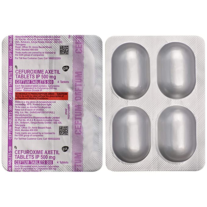 CEFTUM 500 MG TABLET