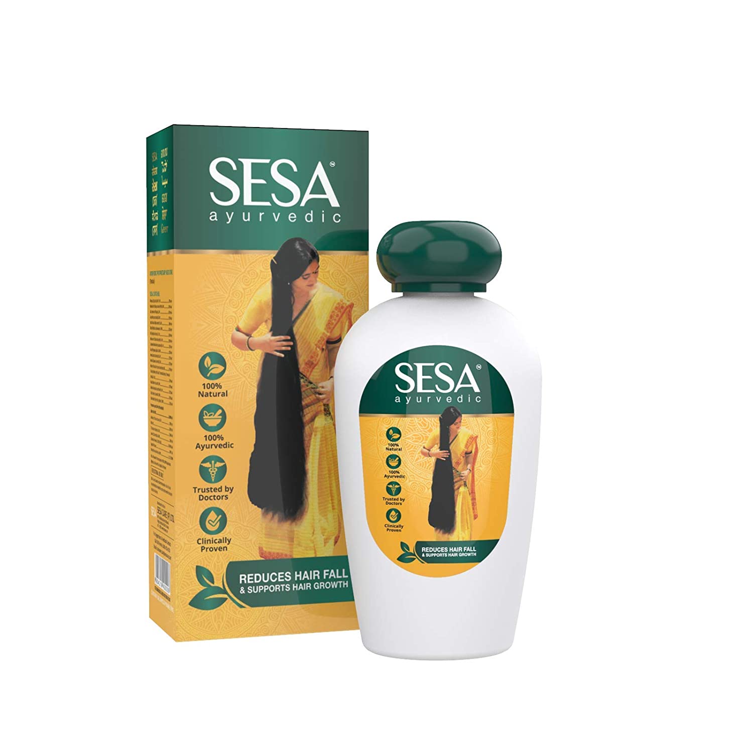 Sesa Hair oil Benifits & review //Best oil for hair Fall & Dandruff/Hair oil  in Telugu - YouTube