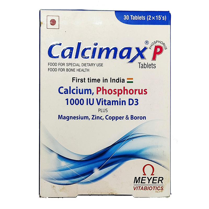 Calcimax P Strip Of 15 Tablets Official Sale | www.pinnaxis.com