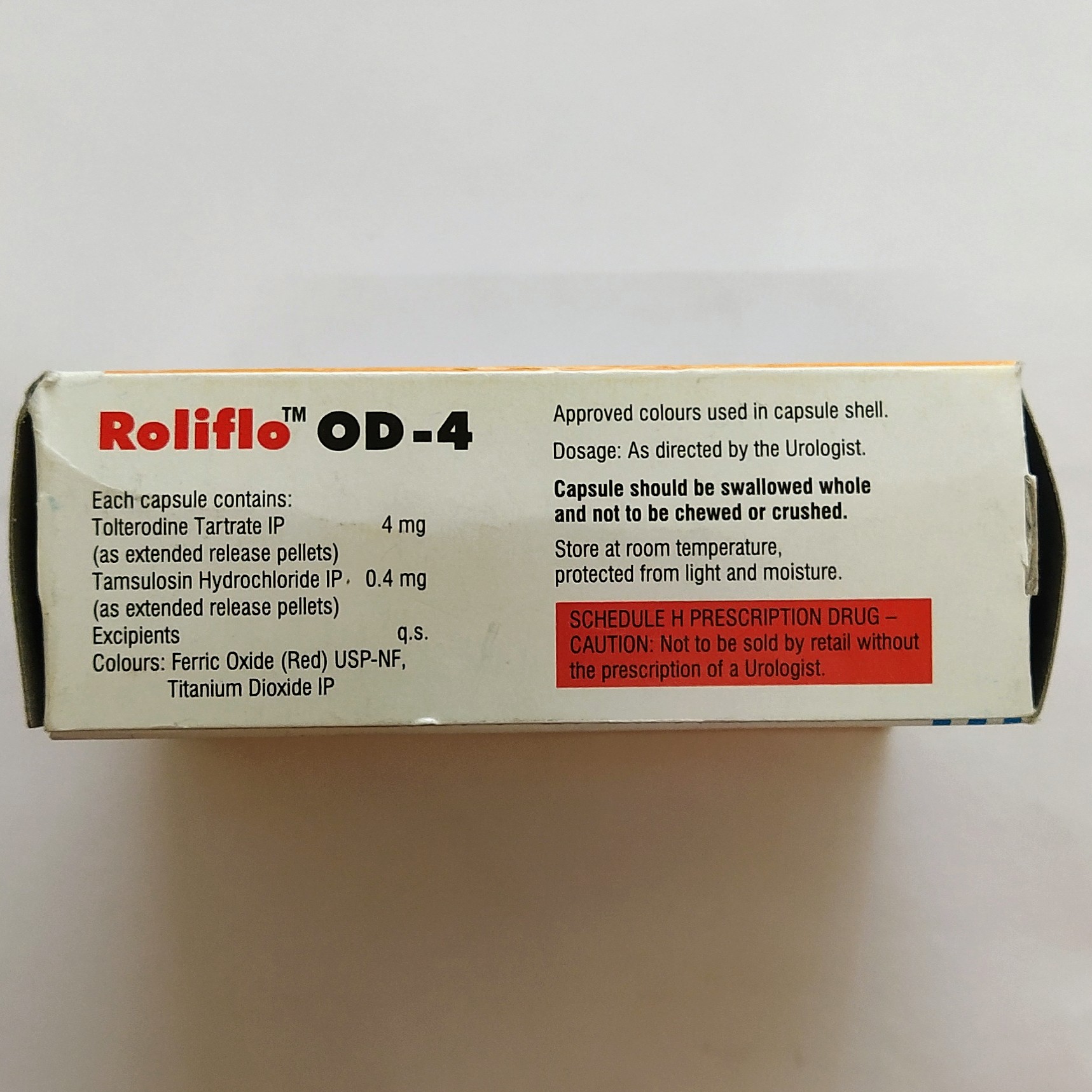 Tablet Inloflo ROLIFLO OD-4 CAPSULE | PositraRx: Your Local Online Pharmacy