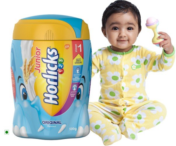 Horlicks for 1 store year old baby