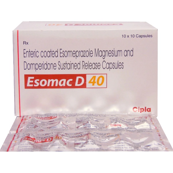 PositraRx: Your Local Online Pharmacy: ESOMAC D 40 CAPSULE
