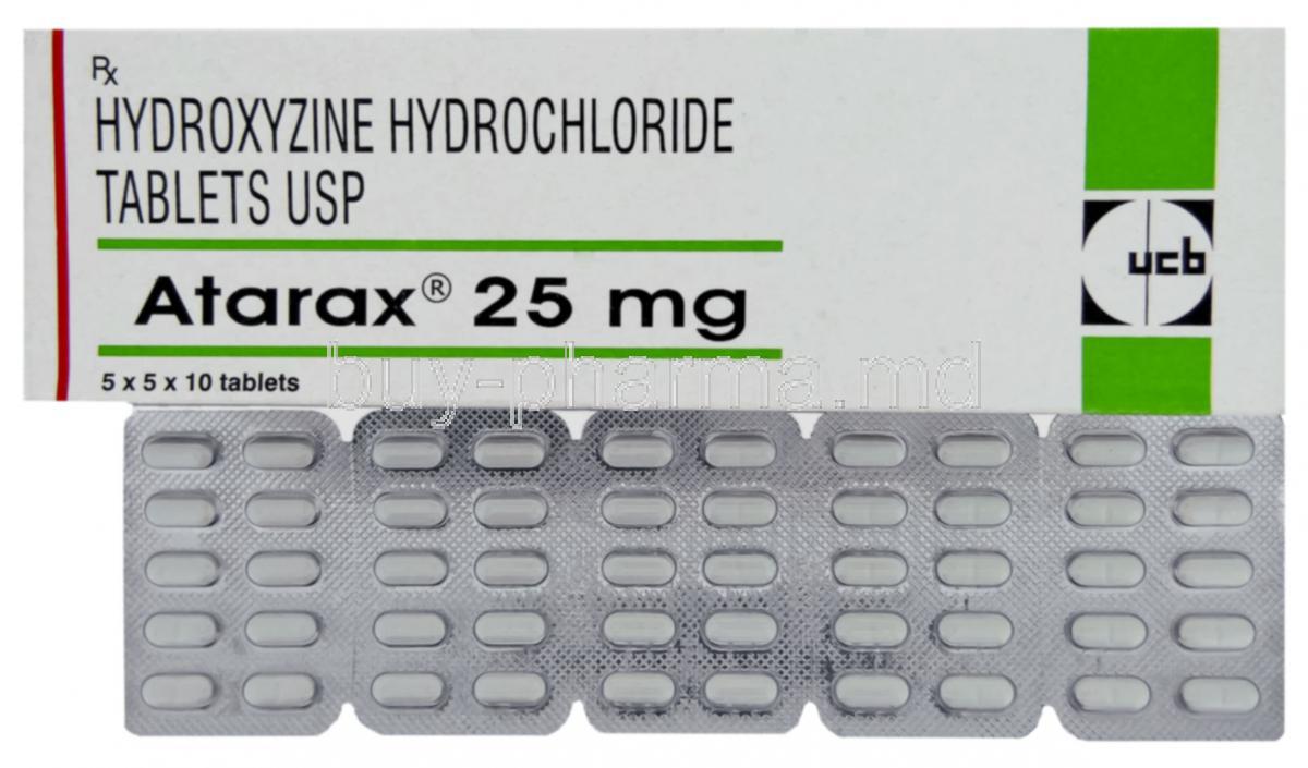 PositraRx: Your Local Online Pharmacy: ATARAX 25 MG TABLET