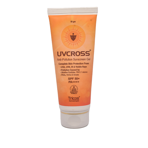 uvcross anti pollution sunscreen gel