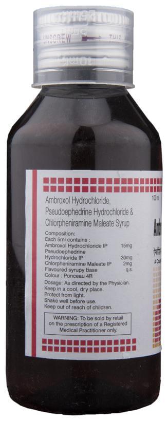 AMBRODIL-PLUS SYRUP 100 ML | PositraRx: Your Local Online Pharmacy