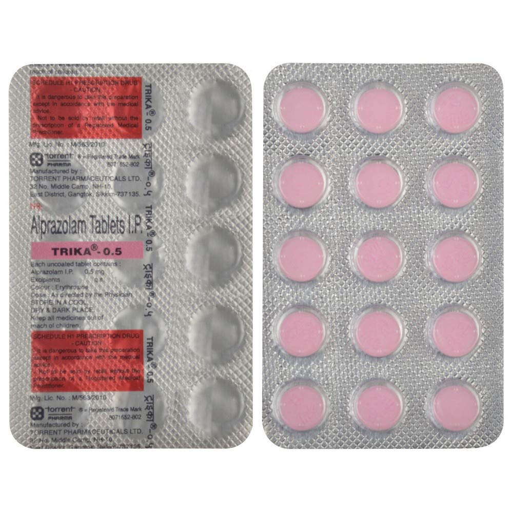 PositraRx: Your Local Online Pharmacy: TRIKA 0.5 MG TABLET