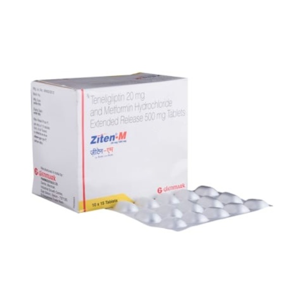 PositraRx: Your Local Online Pharmacy: ZITEN-M 20/500 MG TABLET