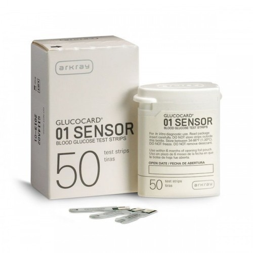 arkray glucocard 01 sensor 50 test strips