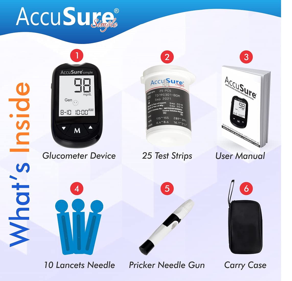 accusure blood glucose monitoring system manual