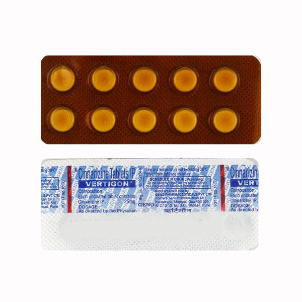 Vertilon Tablet VERTIGON TABLET | PositraRx: Your Local Online Pharmacy