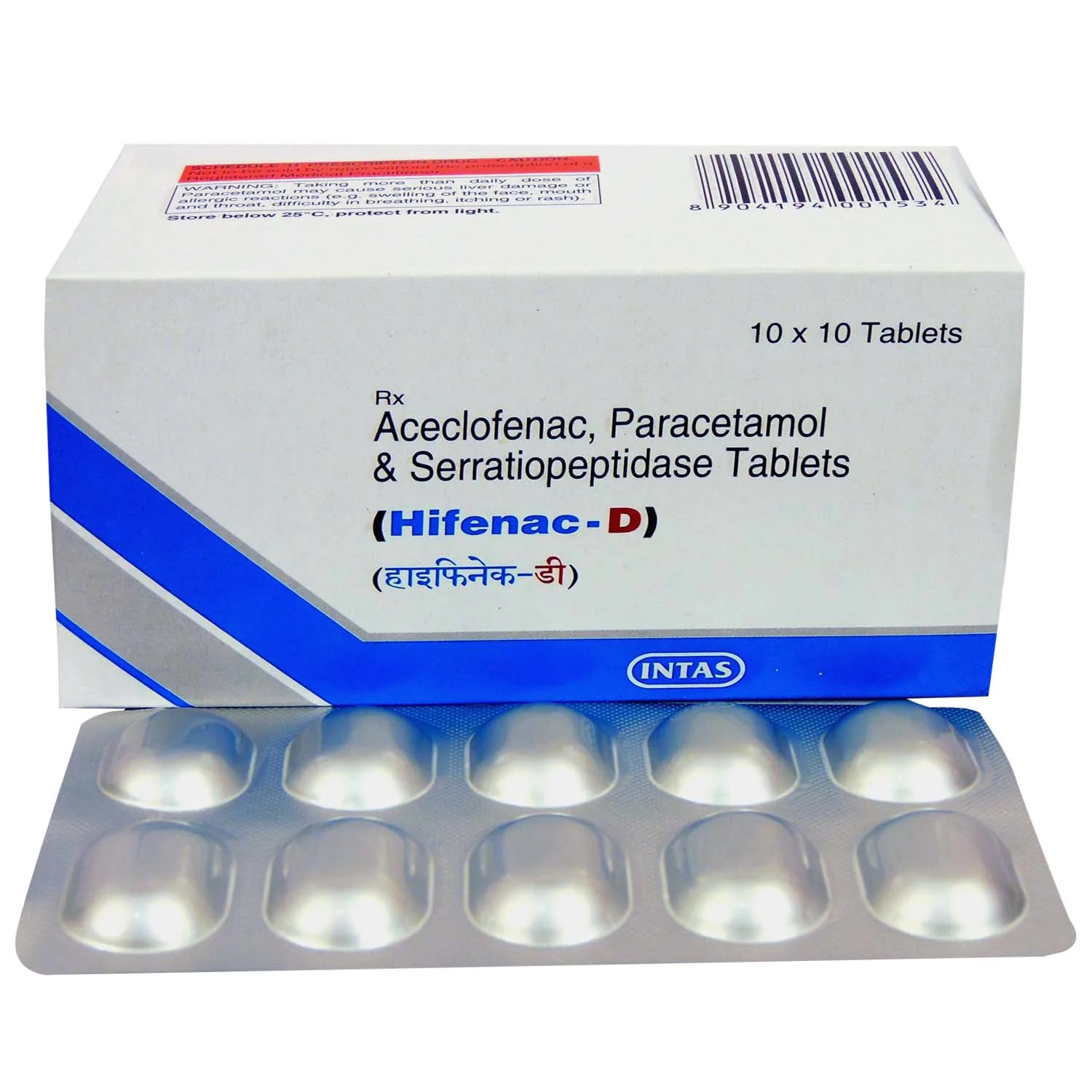 HIFENAC D TABLET