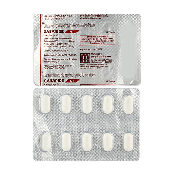 Positrarx Your Local Online Pharmacy Gabaride Nt Tablet
