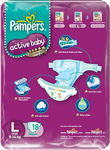 Pampers Active Baby Taped Diapers XL, 32 Count Price, Uses, Side Effects,  Composition - Apollo Pharmacy