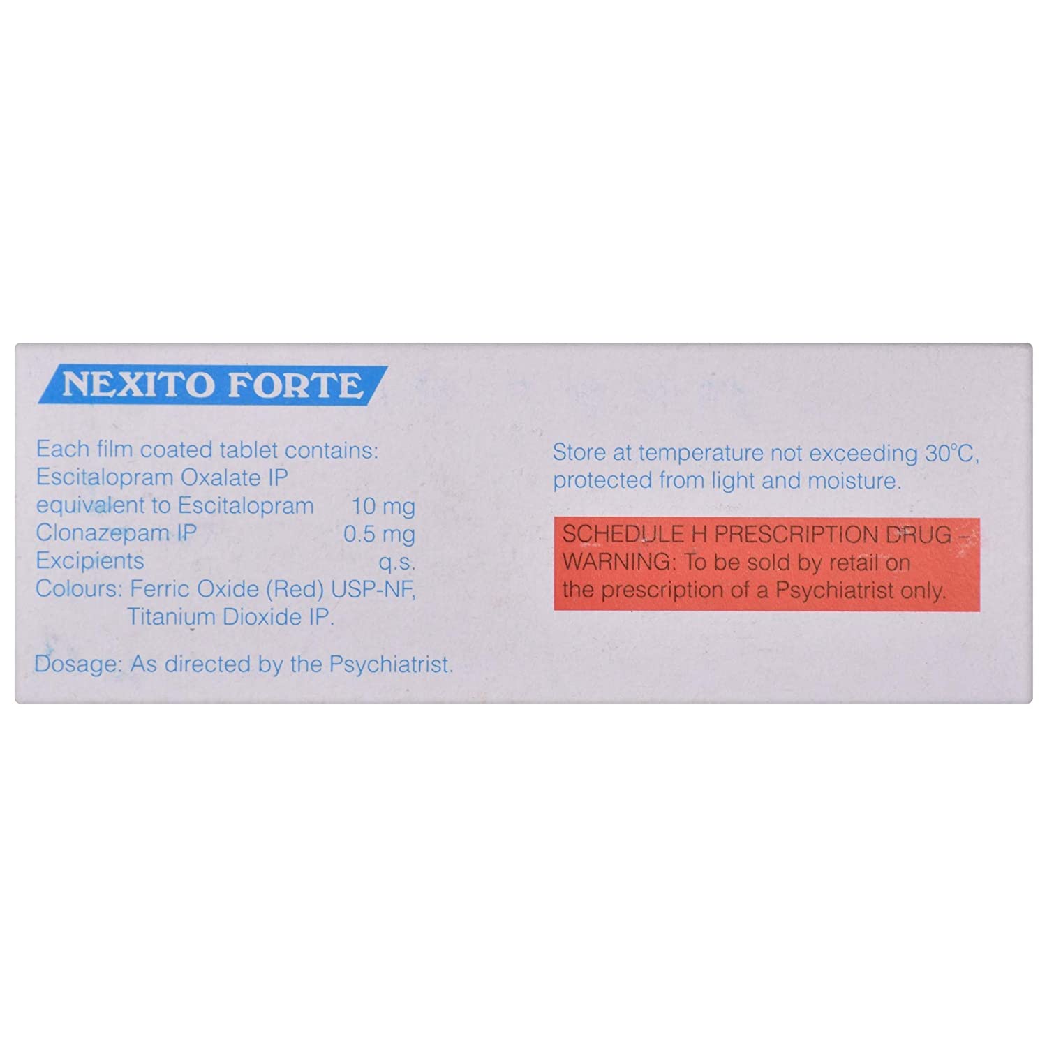 NEXITO FORTE TABLET