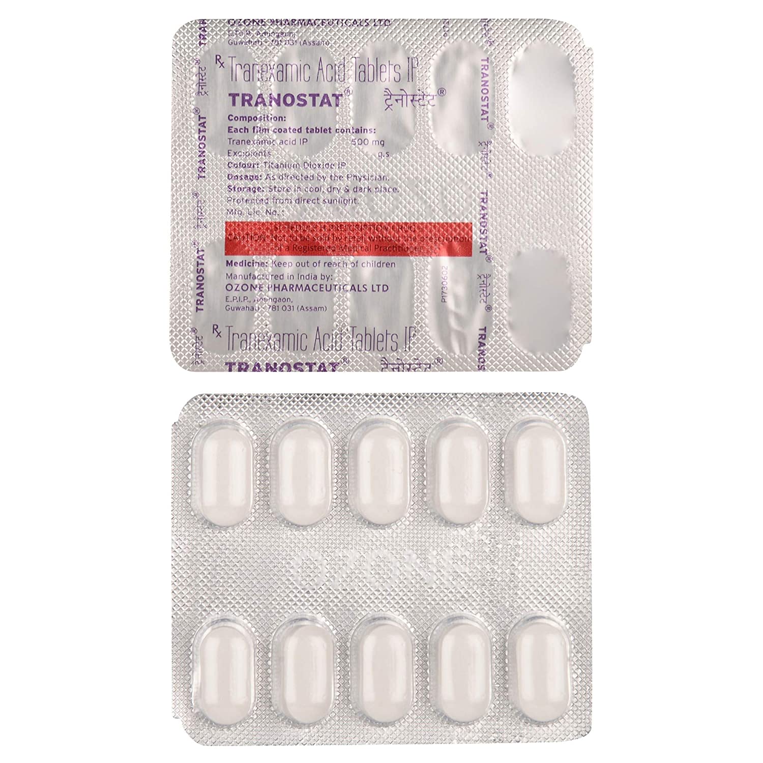 Positrarx Your Local Online Pharmacy Tranostat 500 Mg Tablet