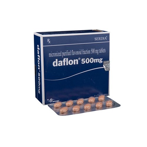 Daflon 500 mg Tablet: View Uses, Side Effects, Price and Substitutes