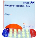 Buy Glimy 1mg Tablet 14'S Online at Upto 25% OFF