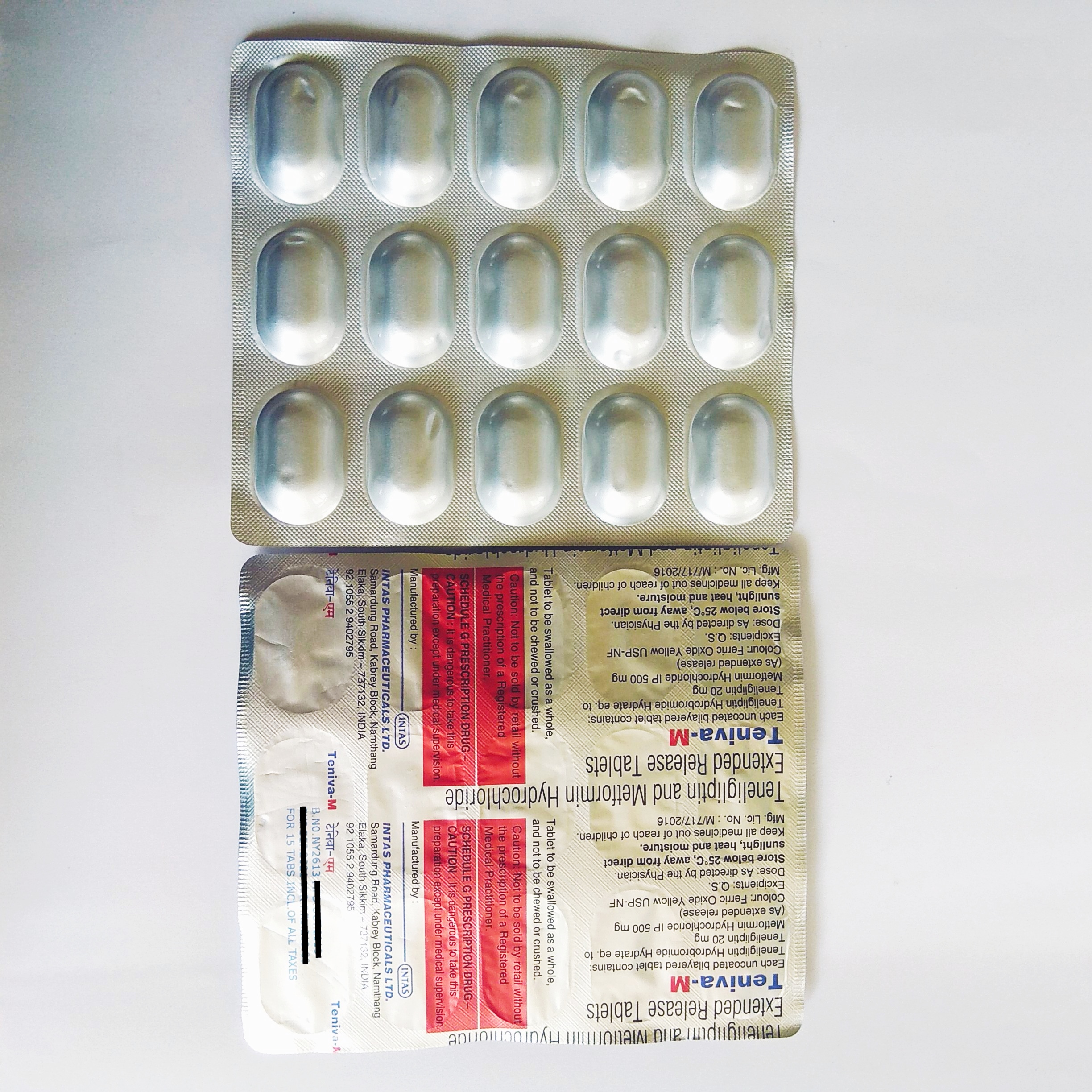 Positrarx Your Local Online Pharmacy Teniva M Tablet